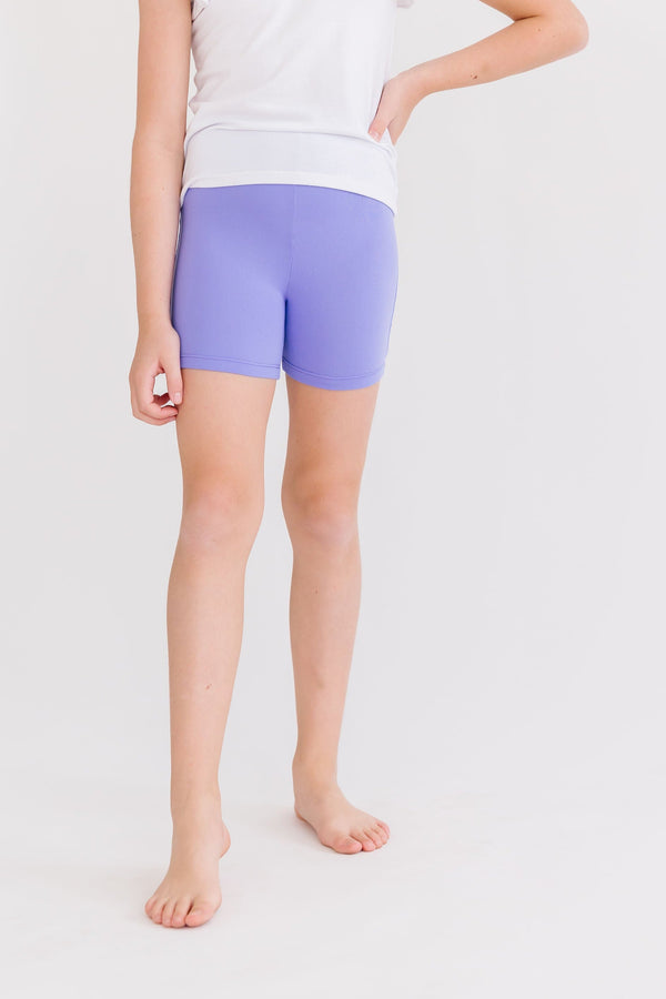 periwinkle-twirl-shorts Mila & Rose - Sophia's StyleTwirl Shorts-1